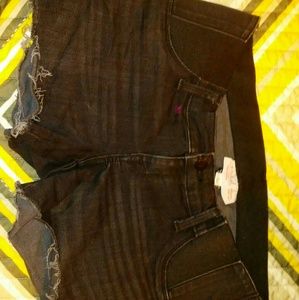 Size 0 maternity shorts